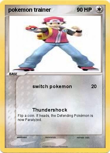 Pokemon pokemon trainer