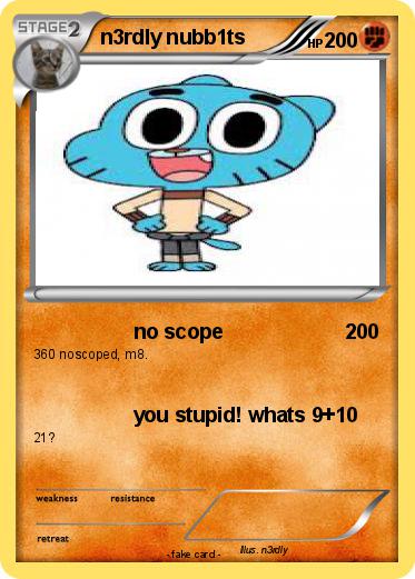 Pokemon n3rdly nubb1ts