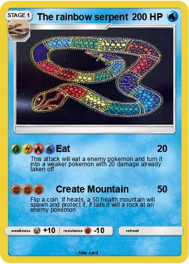 Pokemon The rainbow serpent