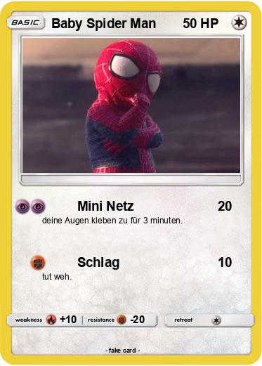 Pokemon Baby Spider Man