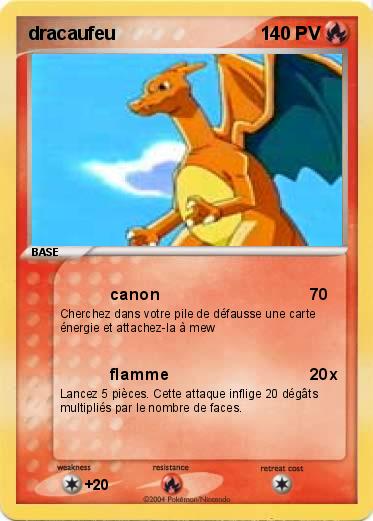 Pokemon dracaufeu