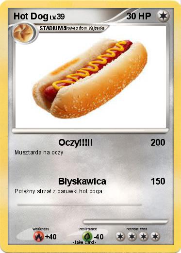 Pokemon Hot Dog