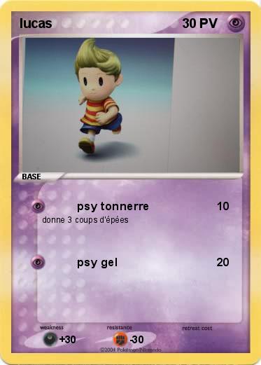 Pokemon lucas