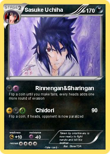 Pokemon Sasuke Uchiha