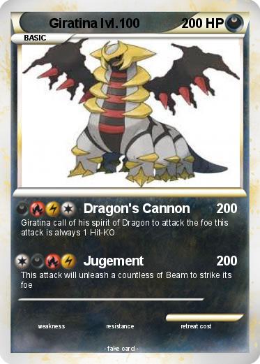 Pokemon Giratina lvl.100