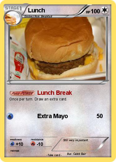 Pokemon Lunch