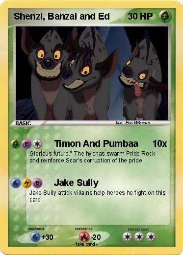 Pokemon Shenzi, Banzai and Ed