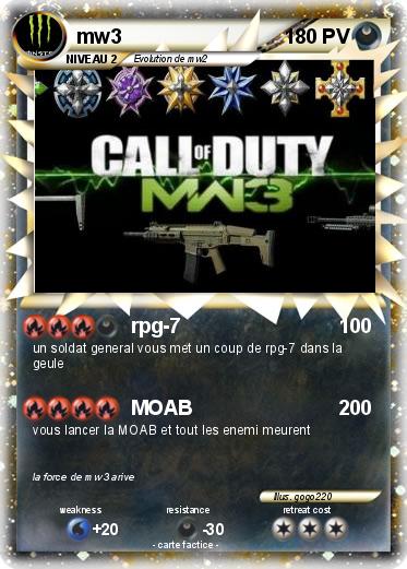 Pokemon mw3