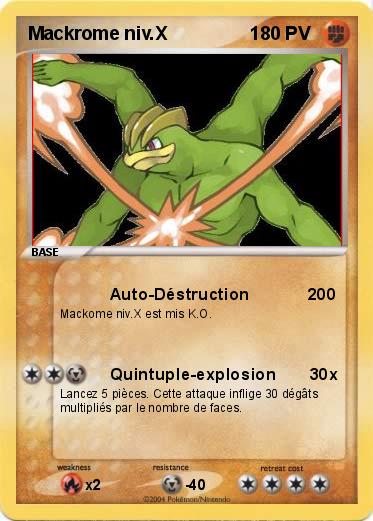 Pokemon Mackrome niv.X                1