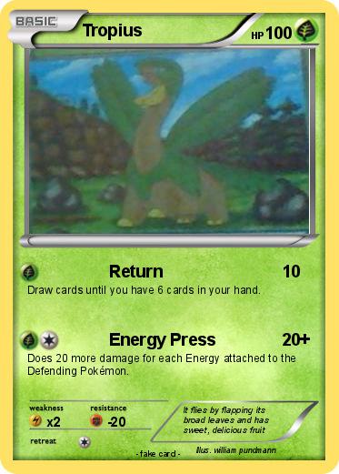 Pokemon Tropius