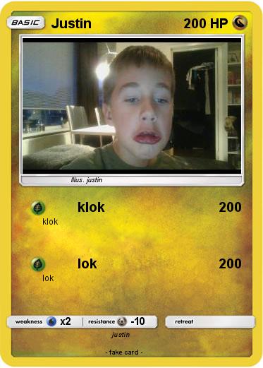 Pokemon Justin
