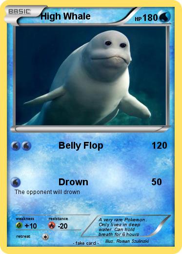 Pokemon High Whale