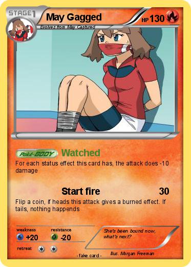 Pokemon May Gagged