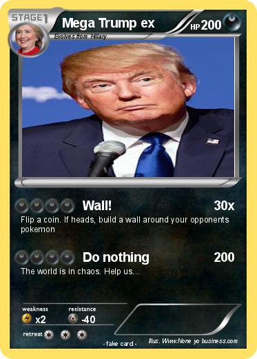 Pokemon Mega Trump ex