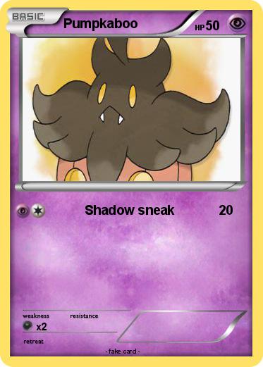 Pokemon Pumpkaboo