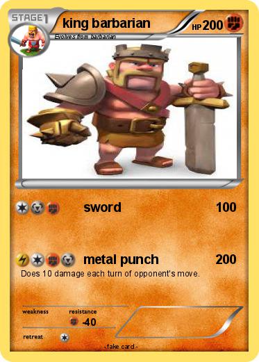 Pokemon king barbarian