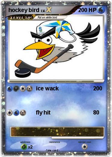 Pokemon hockey bird