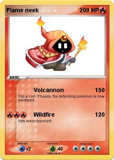 Pokemon Flame neek