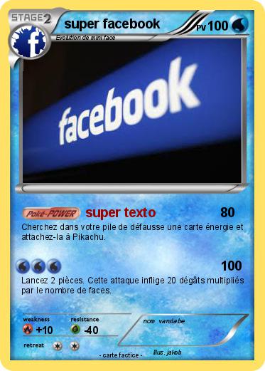 Pokemon super facebook