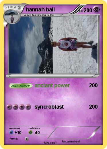 Pokemon hannah ball