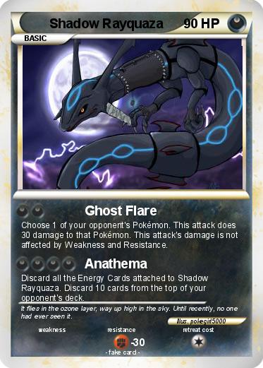 Pokemon Shadow Rayquaza