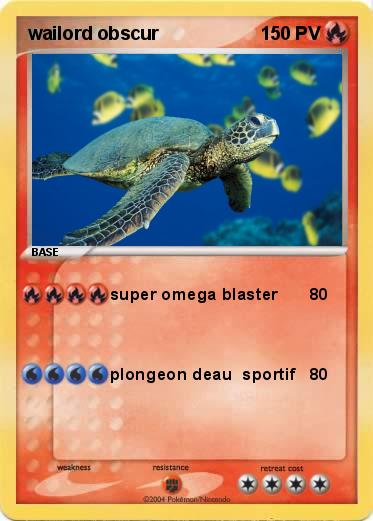 Pokemon wailord obscur