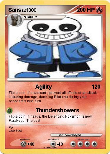 Pokemon Sans