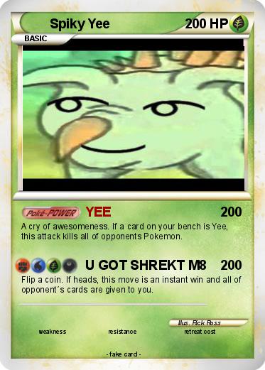 Pokemon Spiky Yee