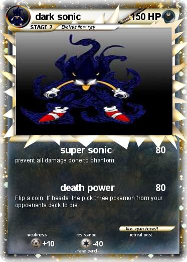 Pokemon dark sonic