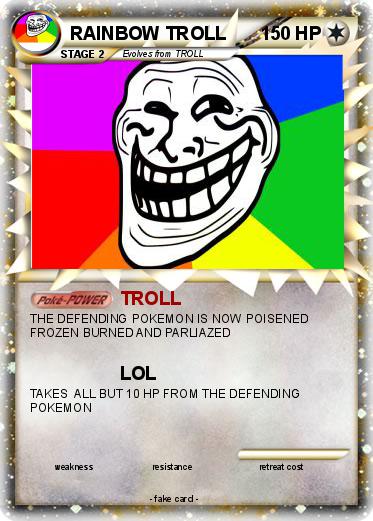 Pokemon RAINBOW TROLL