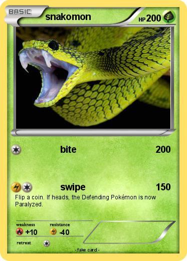 Pokemon snakomon
