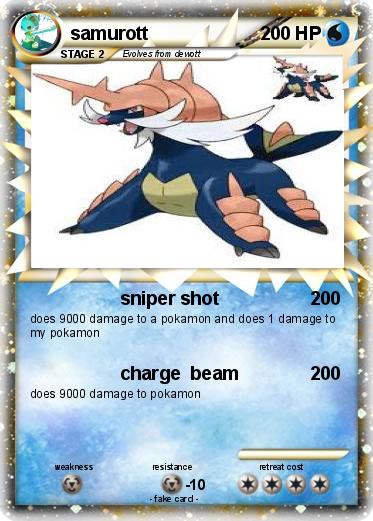 Pokemon samurott