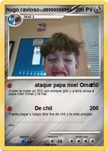 Pokemon hugo ravioso