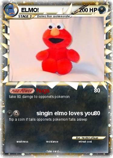 Pokemon ELMO!