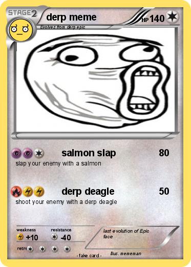 Pokemon derp meme