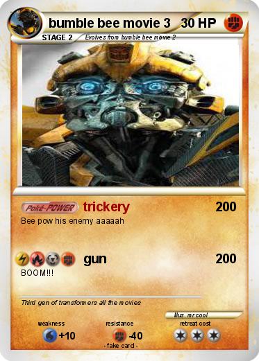 Pokemon bumble bee movie 3