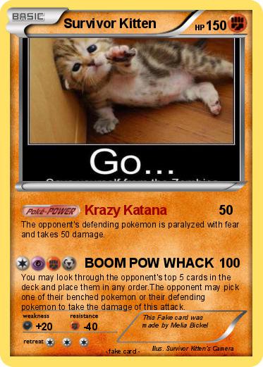 Pokemon Survivor Kitten