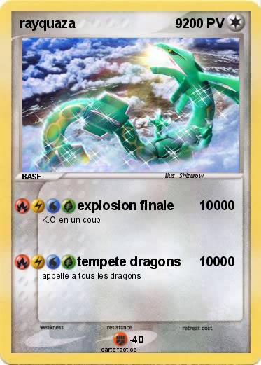 Pokemon rayquaza                            9