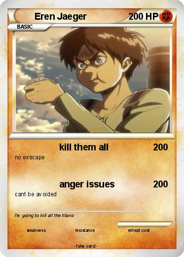 Pokemon Eren Jaeger