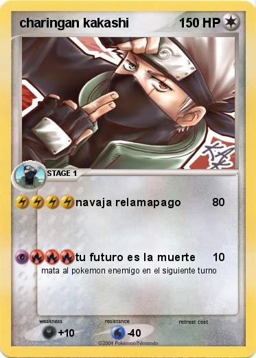 Pokemon charingan kakashi