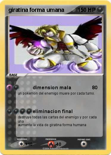 Pokemon giratina forma umana