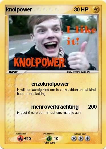 Pokemon knolpower