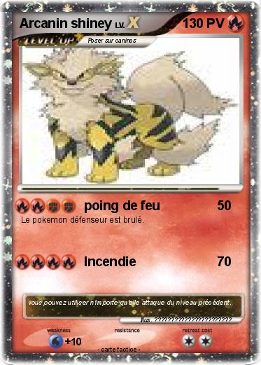 Pokemon Arcanin shiney