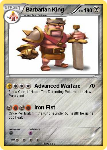 Pokemon Barbarian King