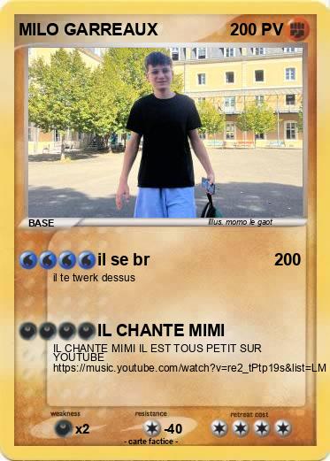 Pokemon MILO GARREAUX