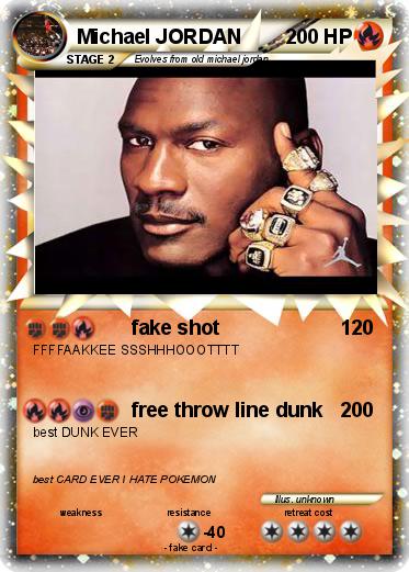 Pokemon Michael JORDAN