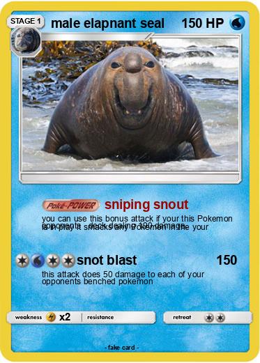 Pokemon male elapnant seal