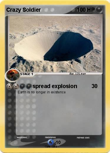 Pokemon Crazy Soldier