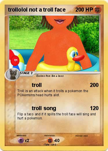 Pokemon trollolol not a troll face