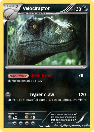 Pokemon Velociraptor